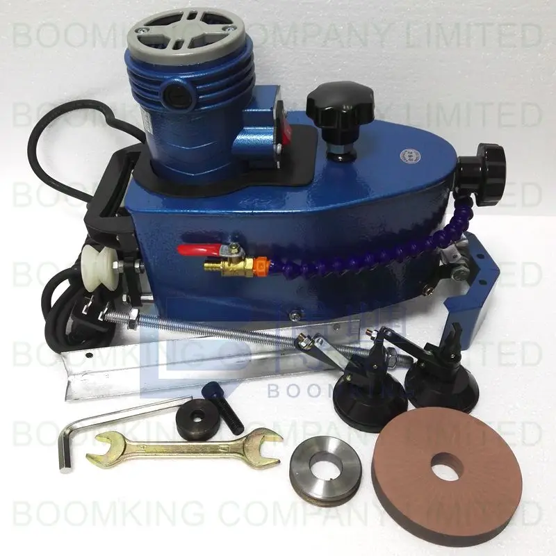 

Glass hand grinder Electric polishing machine 220V-50/110V-60HZ, multifuntional edge machine polishing wheel