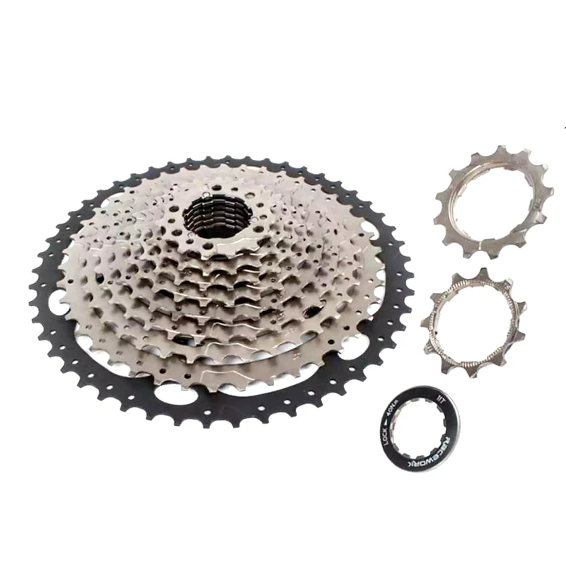 RACEWORK 11v 12v 10v Cassette 12 11 10 Speed Mtb Cassette Bicycle Ratchet HG Mountain Bike Sprocket 42/46/50/52T Freewheel