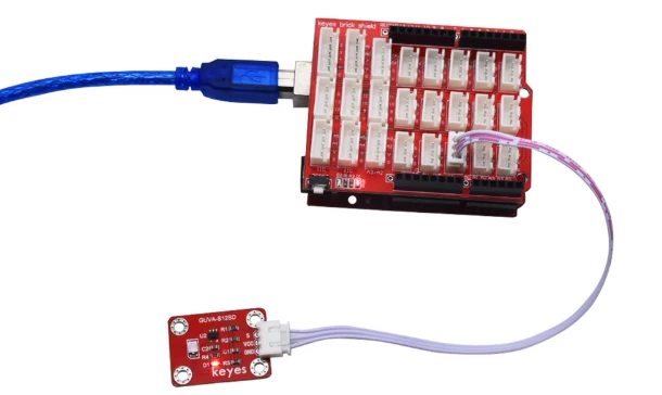 2PCS GUVA-S12SD 3528 Ultraviolet sensor Module plug white terminal for Arduino Raspberry Pi