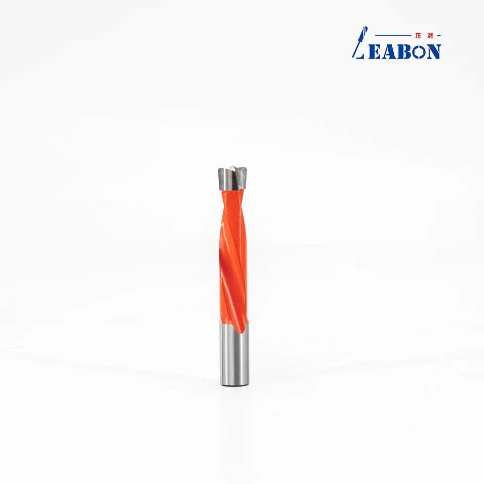 Blind Hole Drilling Bit European Type Woodworking Carbide Alloy CNC Router 5mm-15mm Dia.  57 70mm Length 10mm Shank