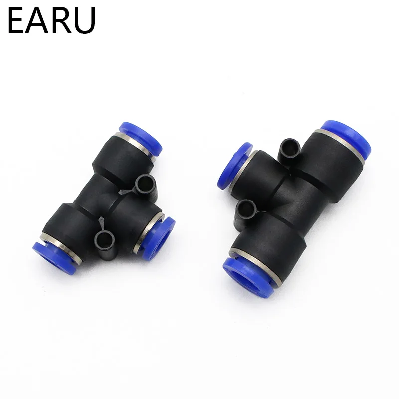 Pneumatic Fittings PY/PU/PV/PE/SA Water Pipes and Tube connectors direct thrust 4 to 16mm/ PK plastic  hose quick couplings