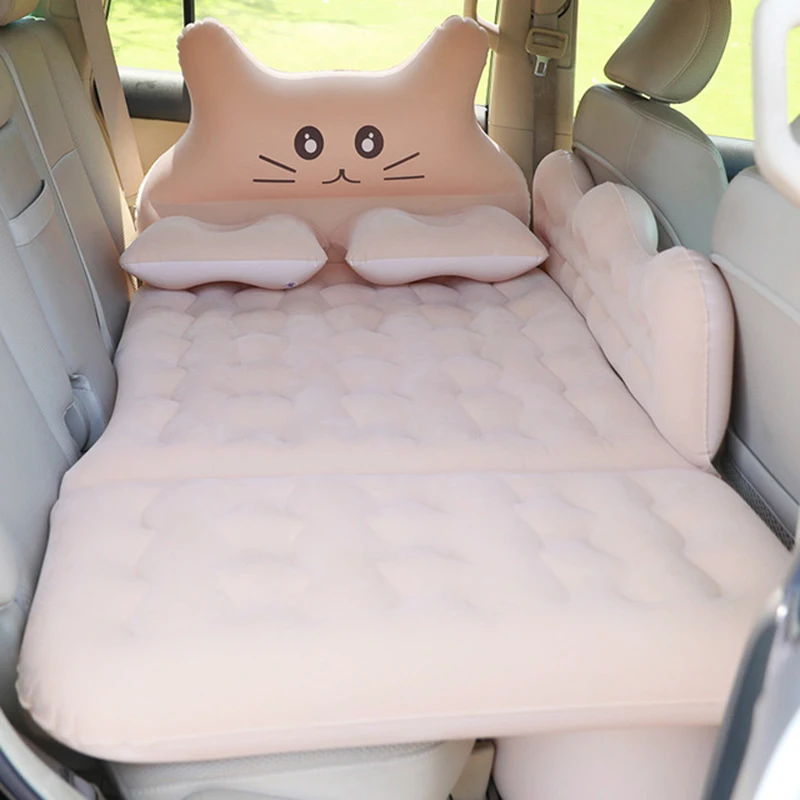 Multifunctional Car inflatable bed car accessories inflatable car bed for back seat travel goods travel bed outdoor camping matt