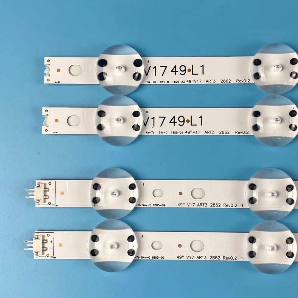 6916L-2862A LED バックライトストリップ 49 "V17 ART3 テレビ 49LV340C JB3B1591A02499 6916L-2863A LC490DGG 49LJ622V-ZC