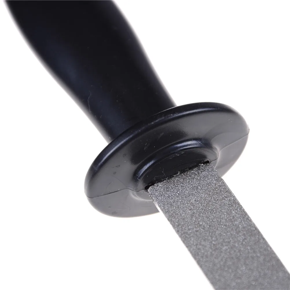 Non-slip Handle Diamond Knife Sharpening Tool 400# 1000# Double Sided Knife Sharpener Kitchen Utensils