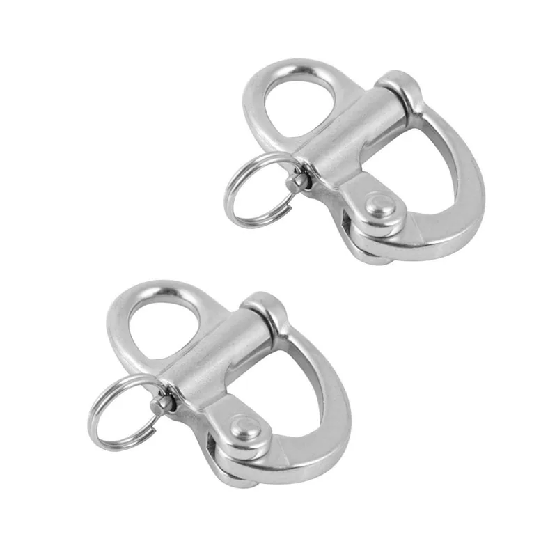

ISURE MARINE 2 шт., быстросъемная Скоба из нержавеющей стали с кольцом