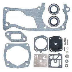 Kurbelgehäuse Zylinder Schalldämpfer Dichtung Reparatur Kit für Husqvarna 357 357XP 359 359XP Ersetzen 503 96 66-01, walbro K22-HDA