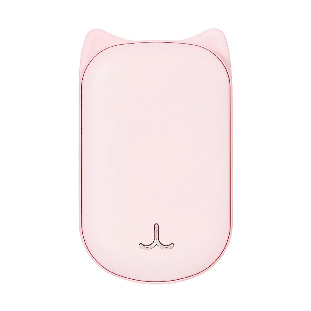 New USB Rechargeable Hand Warmer Mobile Power Bank Warm Baby Compact Portable Portable Charging Treasure High Battery Life