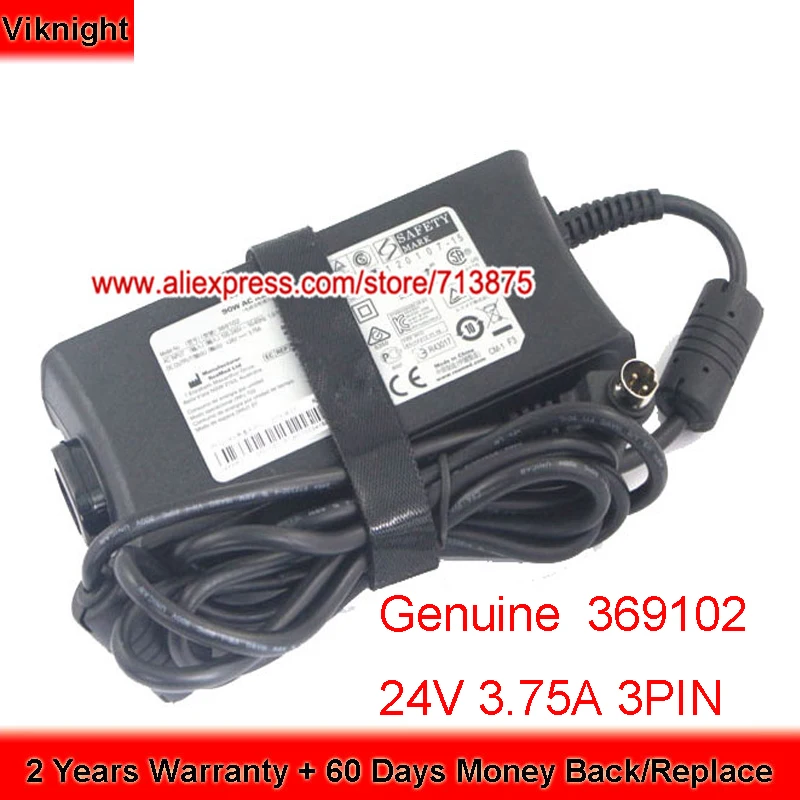 Adaptador ca Genuíno para Máquinas Cpap e Vpap Resmed 369102 90w Fonte de Alimentação s9 Ip21 24v 3.75a