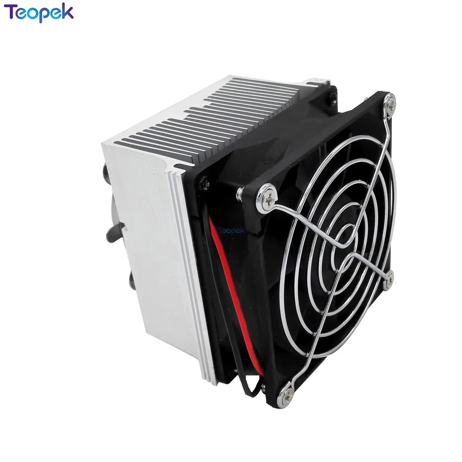 Sistema de refrigeración Led, ventilador de refrigeración con disipador de calor de aluminio + lente de 44mm de 60/120 grados + soporte Reflector