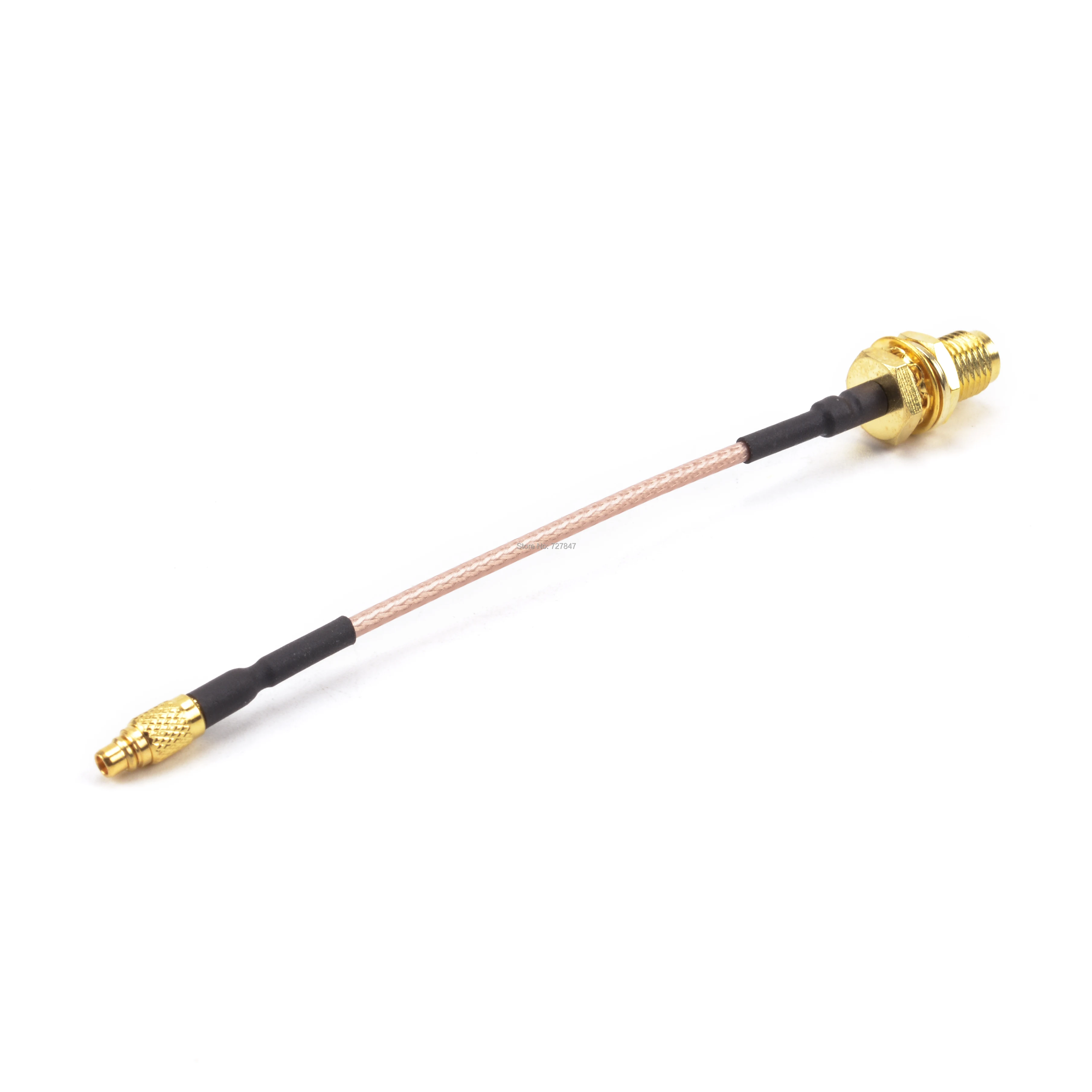 5.8GHz 2.15dBi VTX MMCX Angel / Striaght to SMA Female / RP-SMA Adpater Linear Antenna Flange Connector Cable for PFV RC Parts