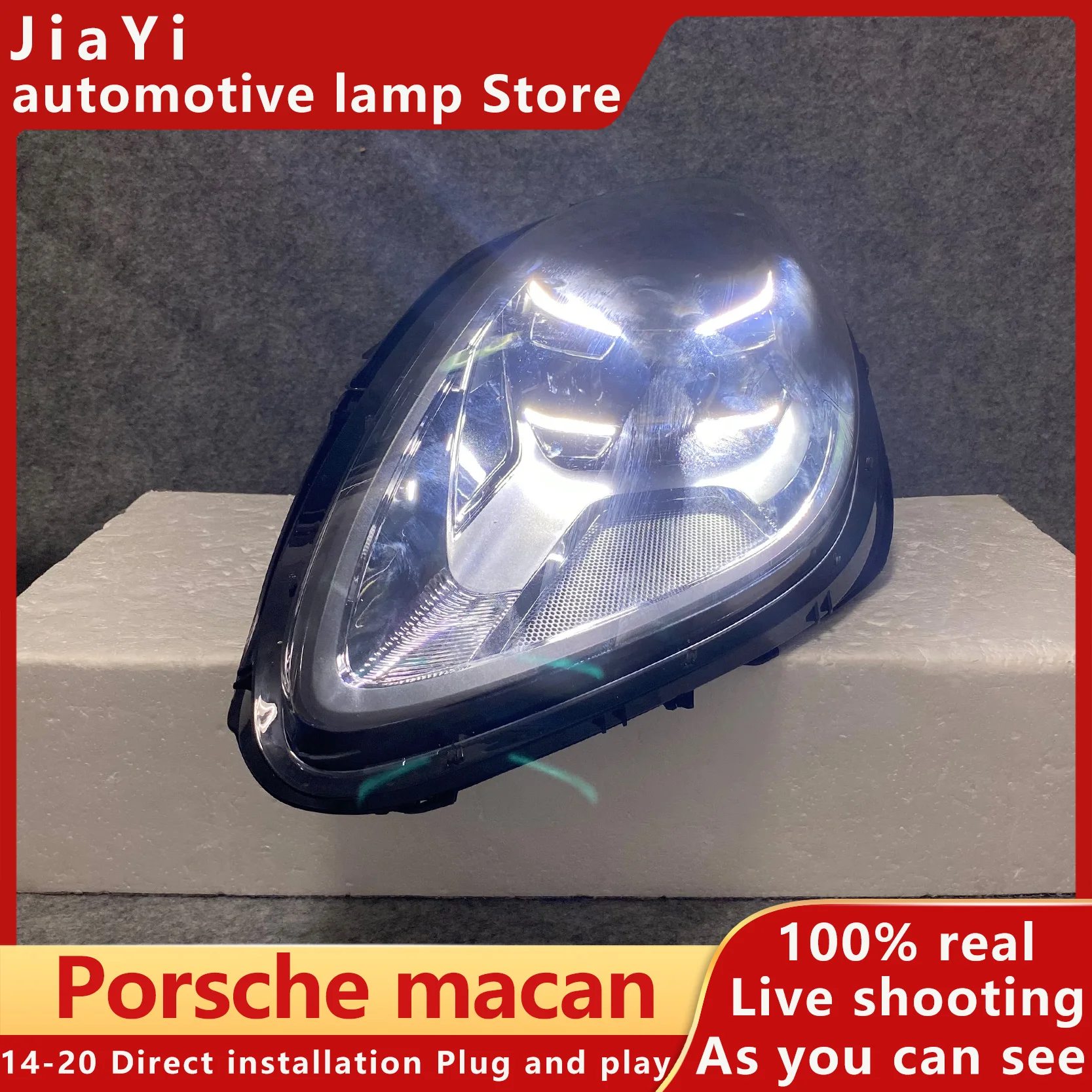 

Suitable for MACAN headlights 2014-2020 upgrade new LED headlights new style plug and play