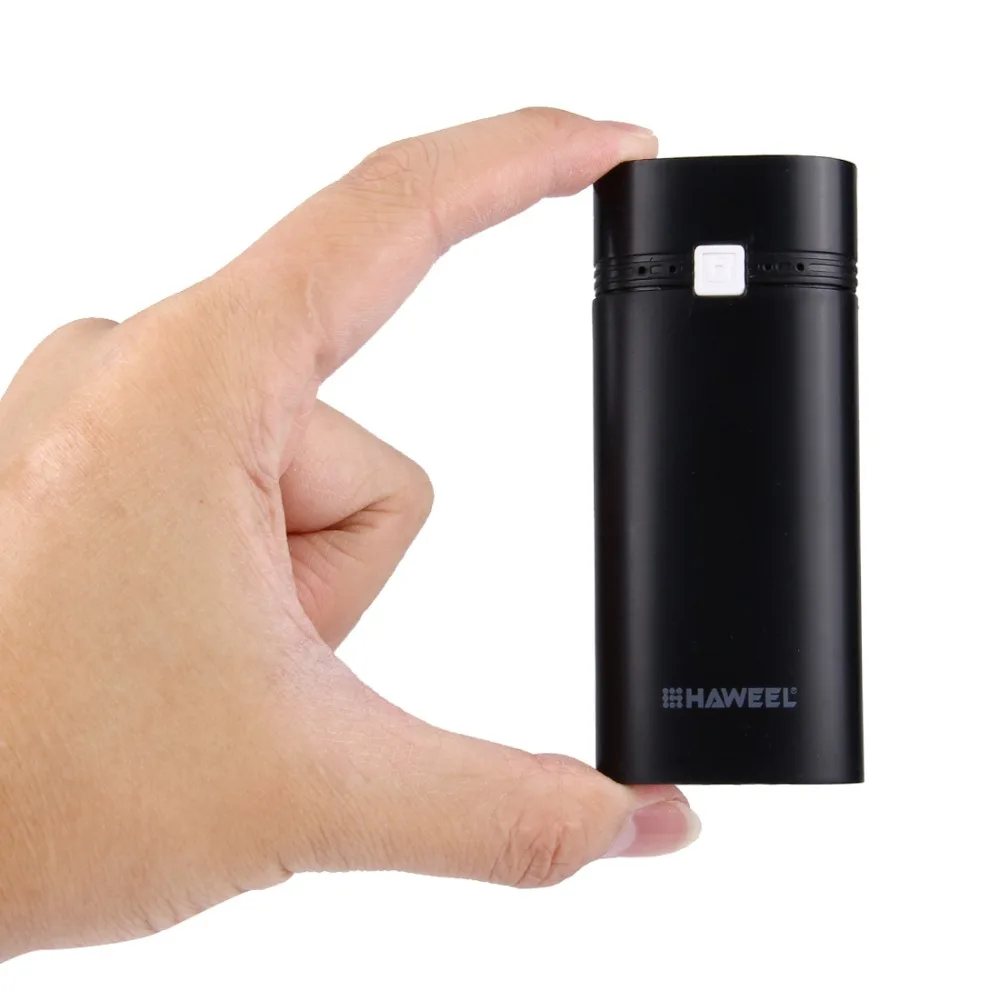 Przenośna 2-gniazdowa ładowarka USB 18650 do akumulatorów DIY Box z latarką LED Power Bank Shell do smartfona MP3