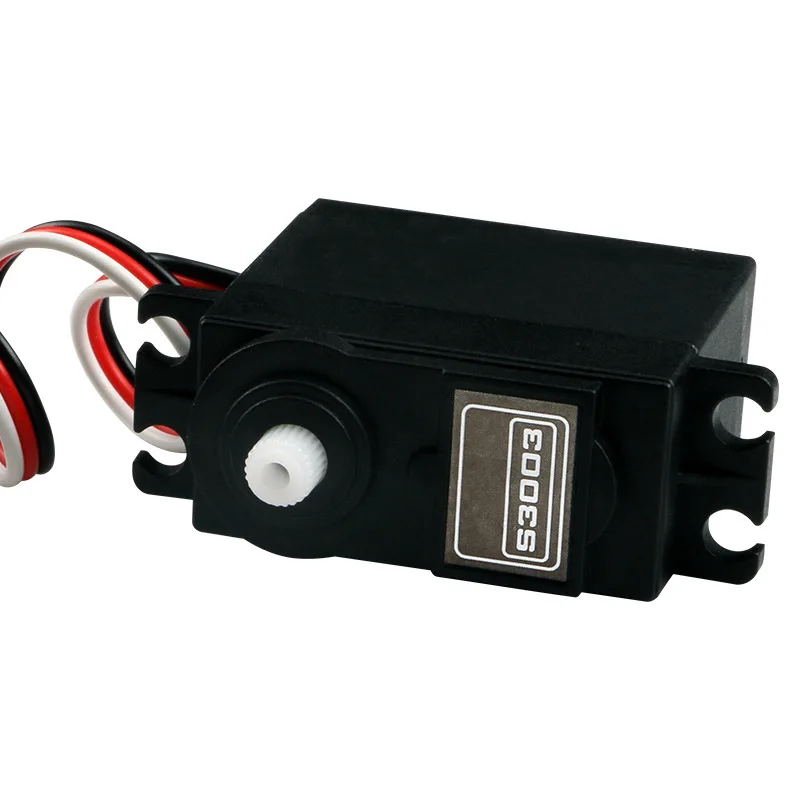 Servo analógico estándar para coche teledirigido, dispositivo de 6kg de alto Torque S3003 38g, para avión, barco, helicóptero, Robot, 1 unidad