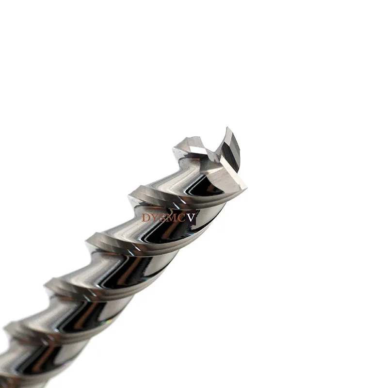 HRC60Milling Cutter Alloy Coating Tungsten Steel Tool Aluminum Cnc Maching 3 Blade Endmills Top Milling Cutter Wood Milling Cut