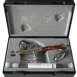 HARDER & STEENBECK- INFINITY CRplus 2 IN 1 GRAVITY AIRBRUSH - BRAND NEW 0.15+0.4 nozzles- 126544