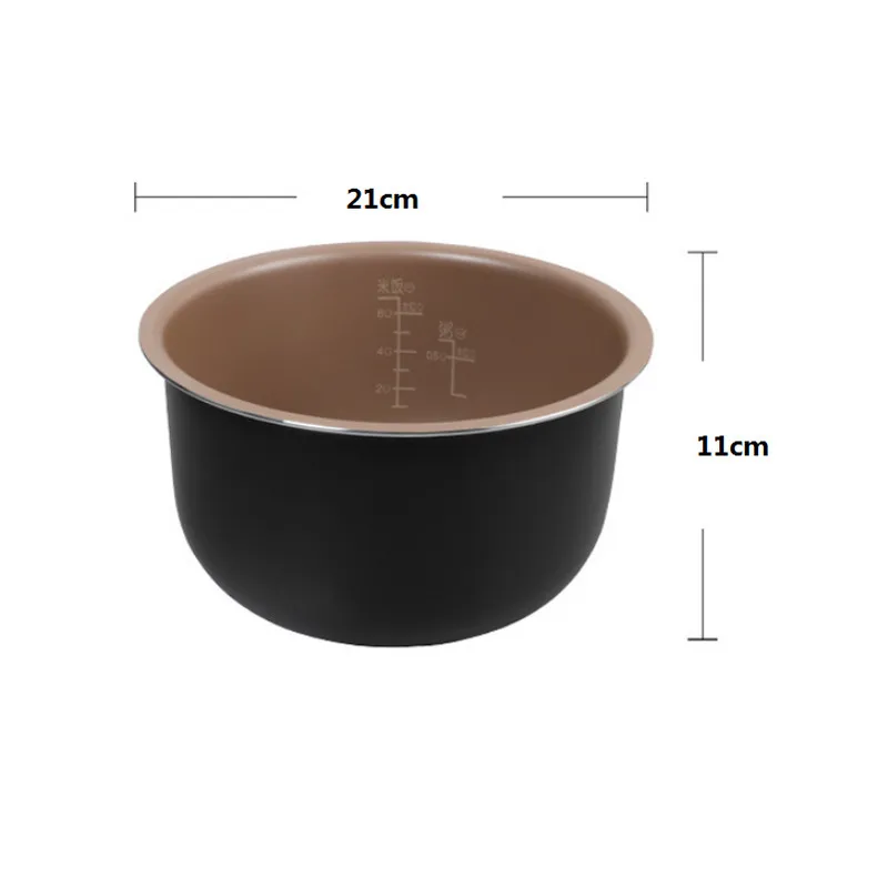 3L Rice Cooker Inner Pot for Philips HD3030 HD3031 HD3032 HD3051 HD3151 Replacement Nonstick Inner Bowl