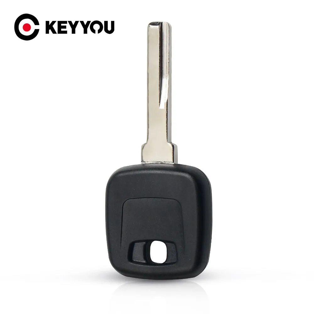 

KEYYOU 10X for VOLVO S40 V40 850 960 C70 S70 V7 D30 XC70 XC60 Transponder Key Case Without Chip Replacement Car Key shell Case