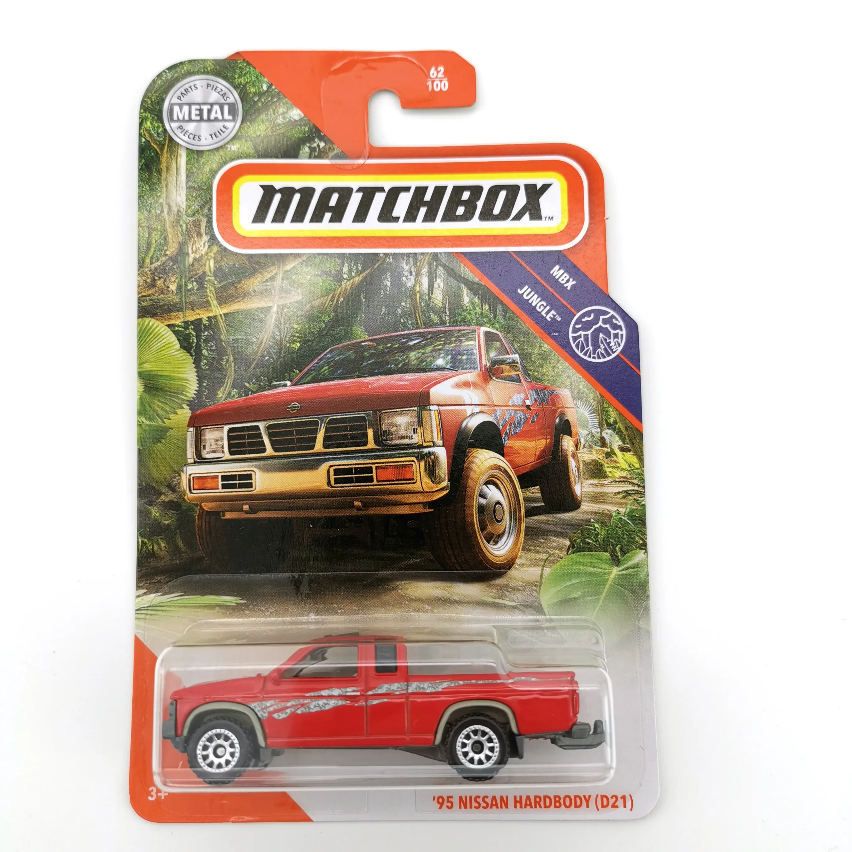 2020 Matchbox Car 1:64 Sports car 95 NISSAN HARDBODY D21 Metal Material Body Race Car Collection Alloy Car Gift