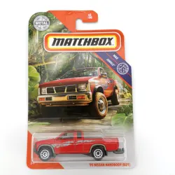 2020 Matchbox Car 1:64 Sports car 95 NISSAN HARDBODY D21 Metal Material Body Race Car Collection Alloy Car Gift