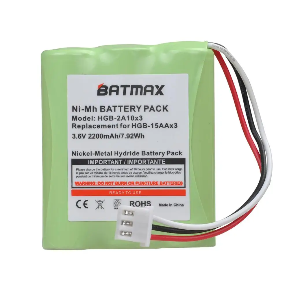 3.6V 2200mAh HGB-2A10x3 HGB2A10x3 bateria do HUAWEI 5623 biurko stałe telefon bezprzewodowy ETS3125i E5172 ETS5623 2222 + 515H E5172s-515