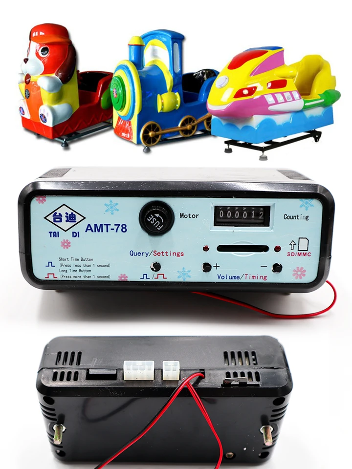 12-Hole Kiddie Ride Game Controller 8+4 Model