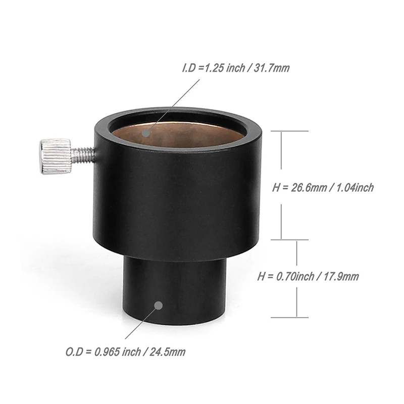 SVBONY Telescope Eyepiece Adapter 1.25