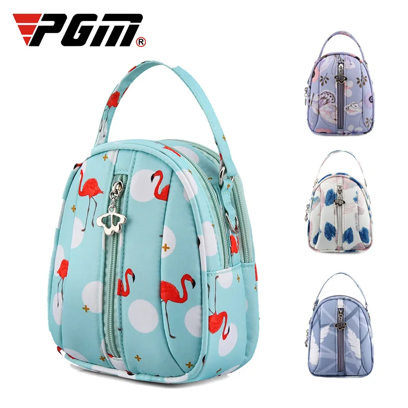 PGM 프린트 골프 핸드백, 여행용 토트 보관 케이스, 여성용 휴대용 패션 메신저 백, 방수 숄더백 핸드백