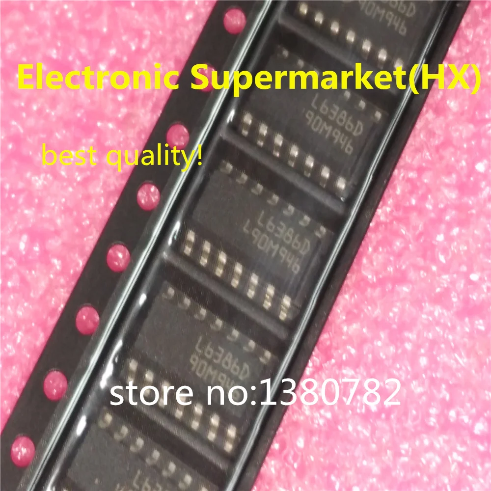 

Free Shipping 50pcs/lots L6386D L6386 SOP-14 New original IC In stock!