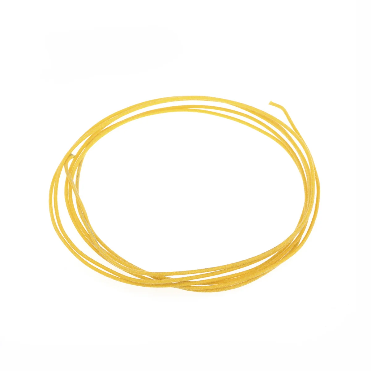 Gavitt Vintage Style Pre-tinned Push-back Cloth Covered Stranded Wire for Amplifier, Yellow 6 Feet(2 Meters)