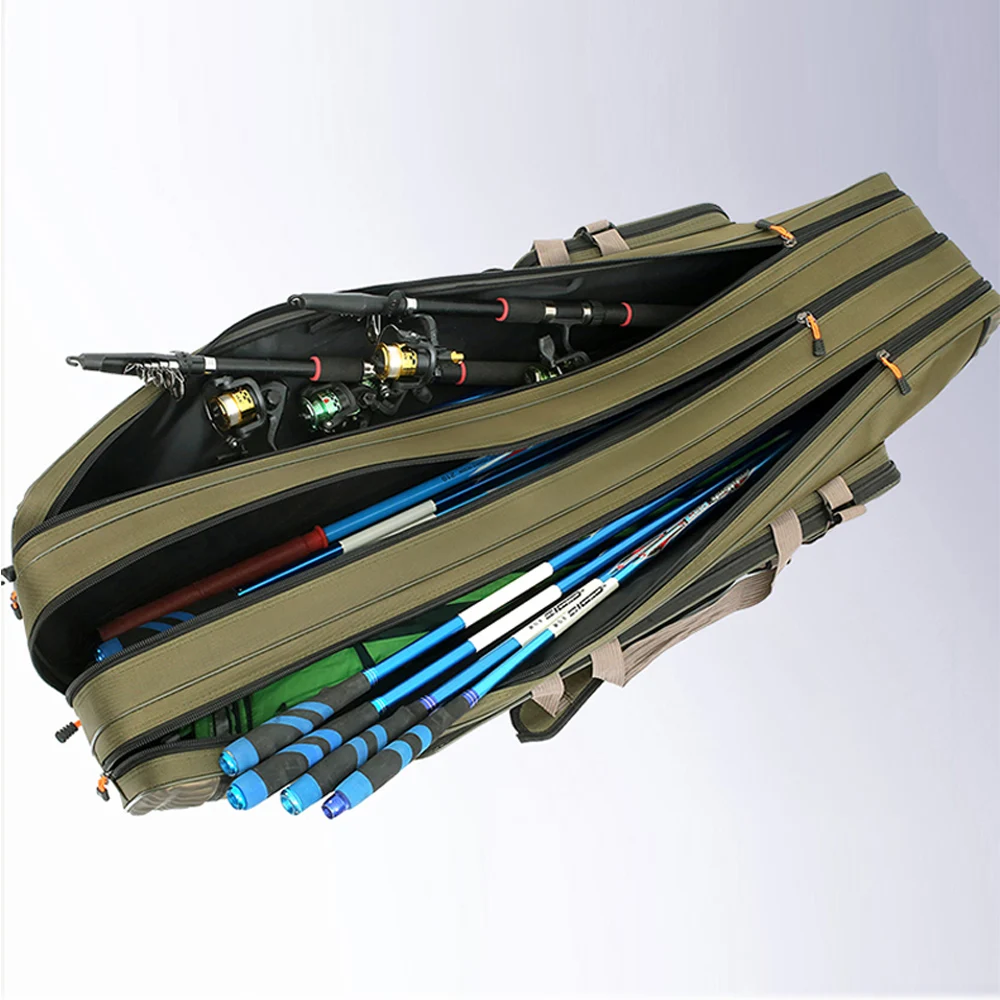 Oxford X402G bolsa de pesca plegable para caña y aparejos - imagen 2
