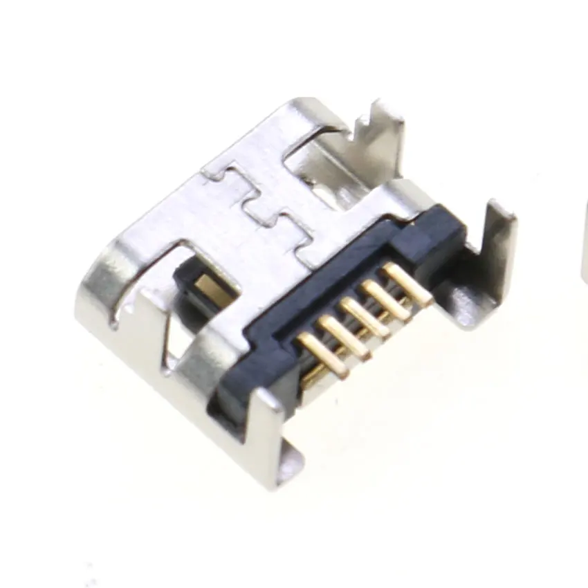 Cltgxdd 2/5/10pcs Micro USB Jack 5 Pin Female Socket Connector Charging Port SMD 4 Legs 90 Degree - Image 4