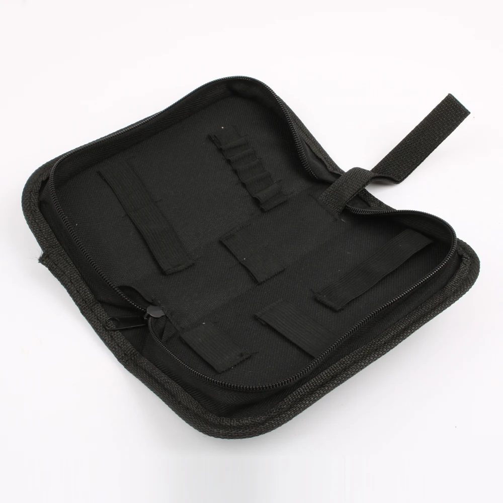 Kit de reparação de mesa multifuncional saco de ferramentas de reparo de lona pequena parte kit com zíper