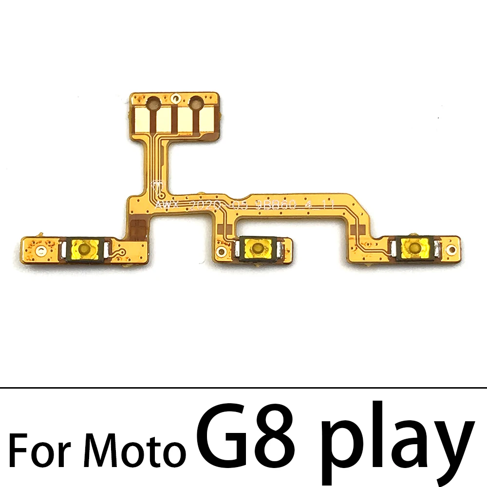 Flex Power For Moto G5S G30 G6 G7 G8 G9 Play G7 G8 Power Lite G4 G5 G6 G7 G8 G9 Plus G50 Power On Off Volume Key Button Flex