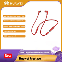 Huawei FreeLace Wireless Earphone Bluetooth Magnetic Switch Memory Metal Cable Waterproof Sports Game Headphone