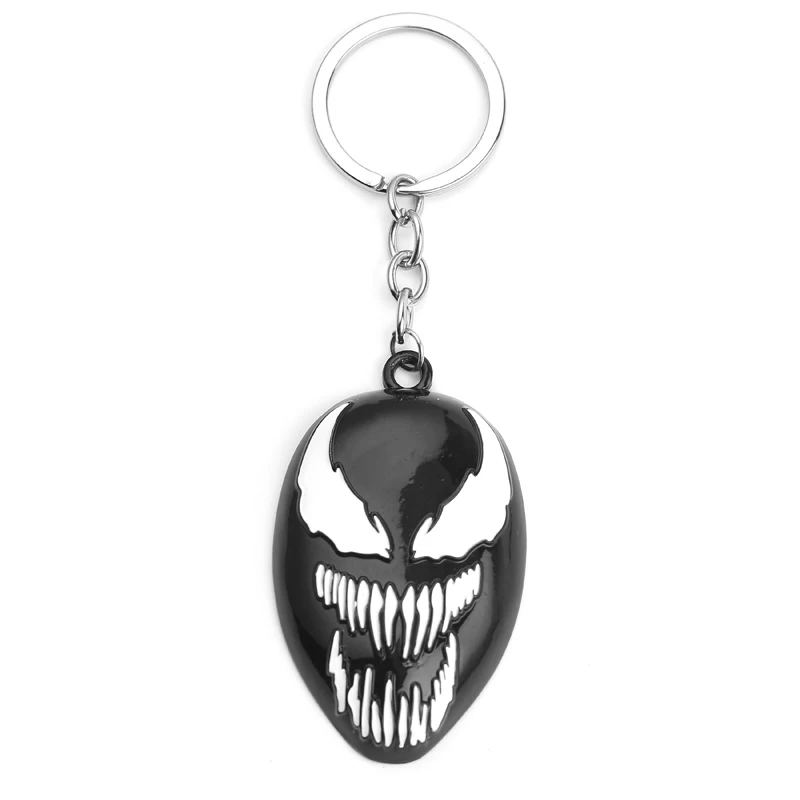 Disney Marvel Avengers Venom Deadly Guardian Key Chain Around The Movie Metal Pendant Keychain