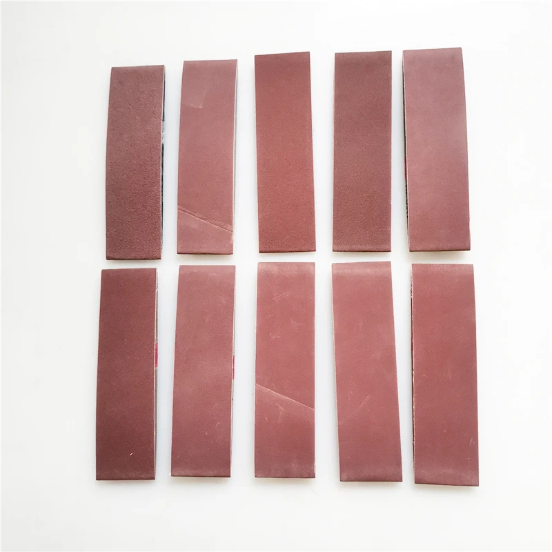 10 pezzi/modelli di macchine di Sabbia 50x350mm nastro abrasivo