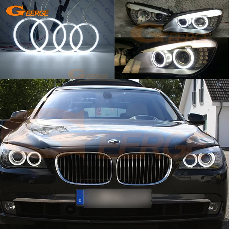 Excellent Ultra Bright CCFL Angel Eyes Halo Rings Car Accessories For BMW 7 Series F01 F02 F03 F04 730d 740d 740i 750i 760i