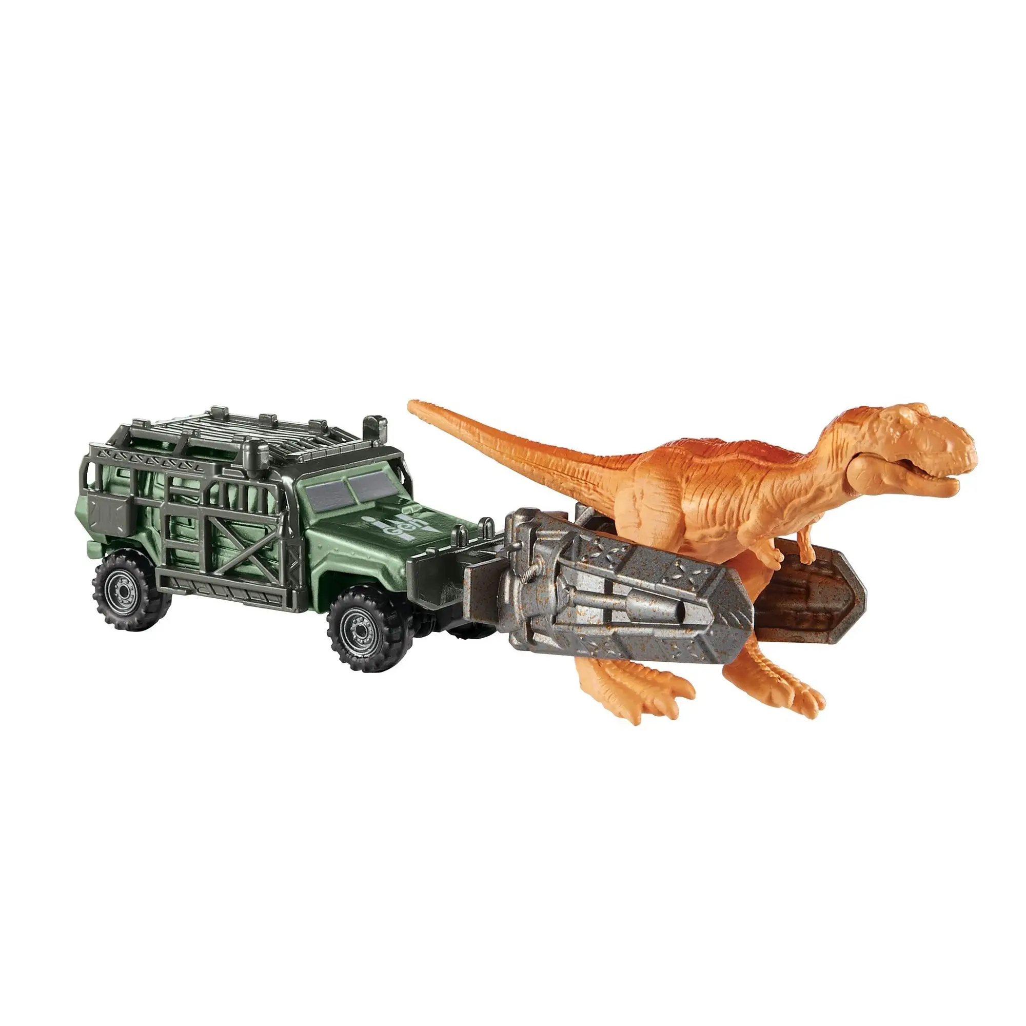 Matchbox 1:64 TYrannosaurus Armored Jeep Raptor helicopter Jurassic mini dinosaur dinosaur transporter  toy alloy die cast car