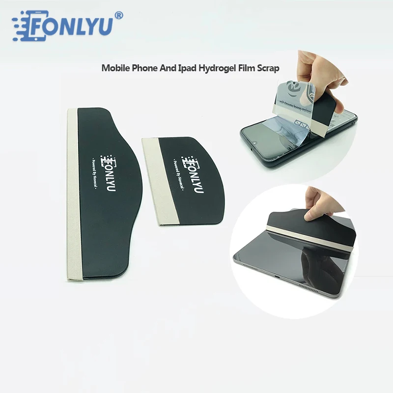 FONLYU Hydrogel Plotter Hydrolic Film Squeegee Screen Protector Wrapping Scraper De-bubble Shovel For Phone Film Applying Tools