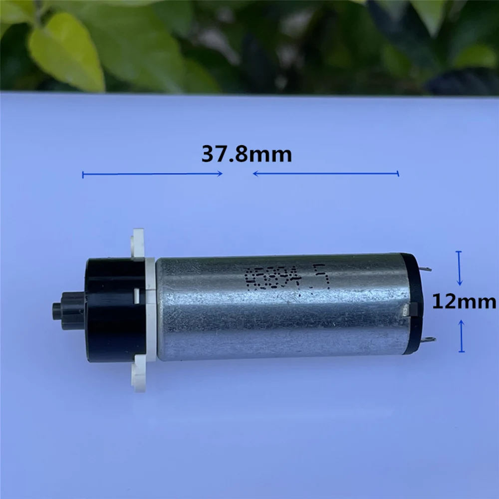 DC 1.5V-6V Micro 12mm N60 Precision Planetary Gear Motor Plastic Gear Box 40-150RPM Slow Speed for Beauty Instrument&smart Lock