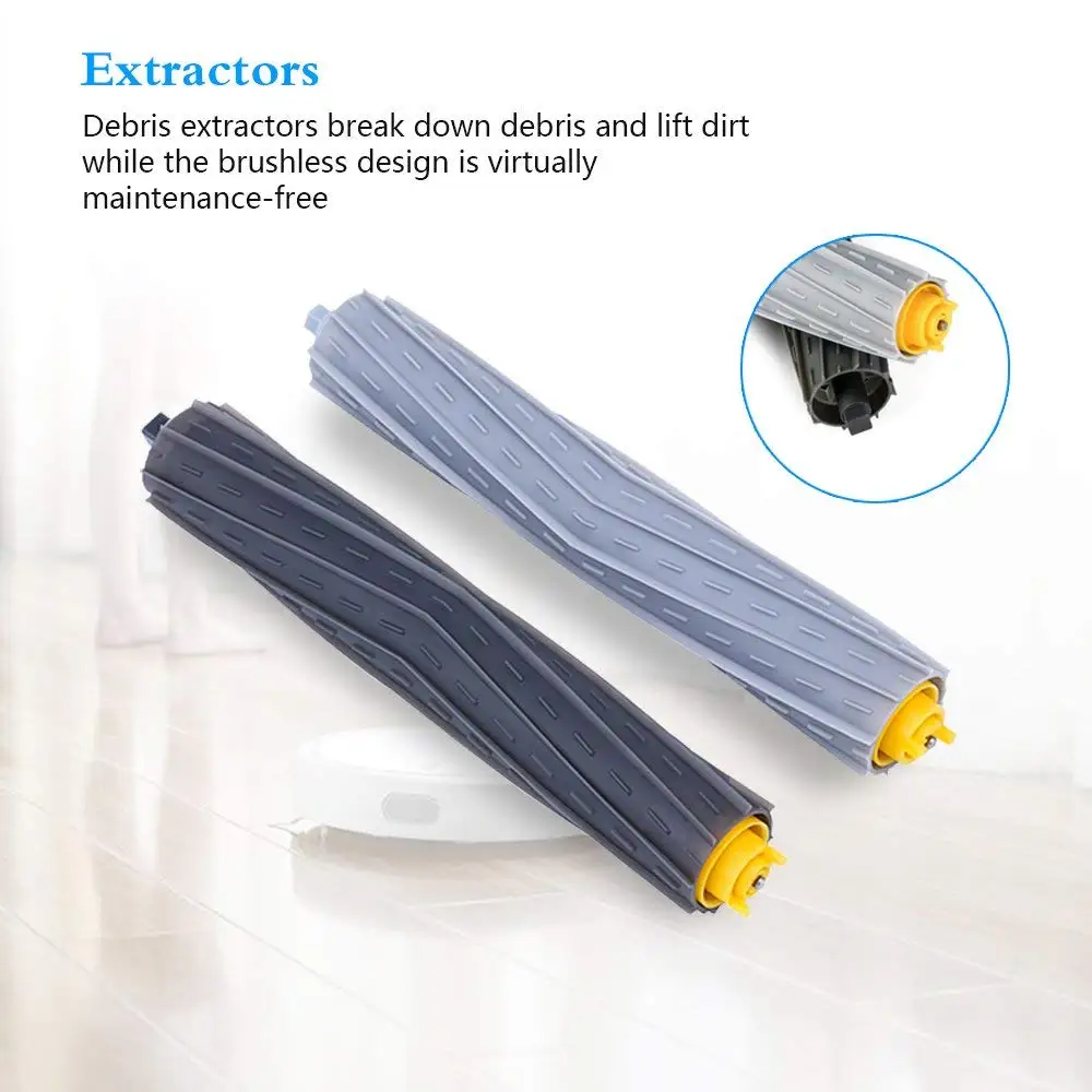 Wirwar Puin Extractor Borstel Accessoires Vervanging Voor Irobot Roomba 800 900 Serie 870 880 980 Stofzuiger Onderdelen