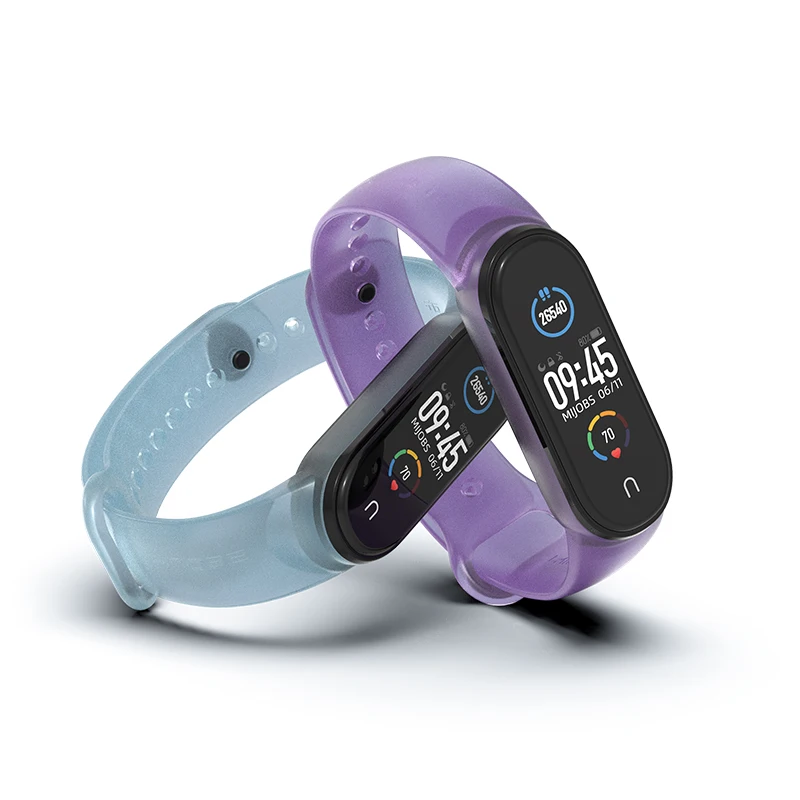 Mi Band 7 6 5 Strap Bracelet For Xiaomi Smart Band 7 Silicone Band Correa Sport Wristbands Wrist Strap