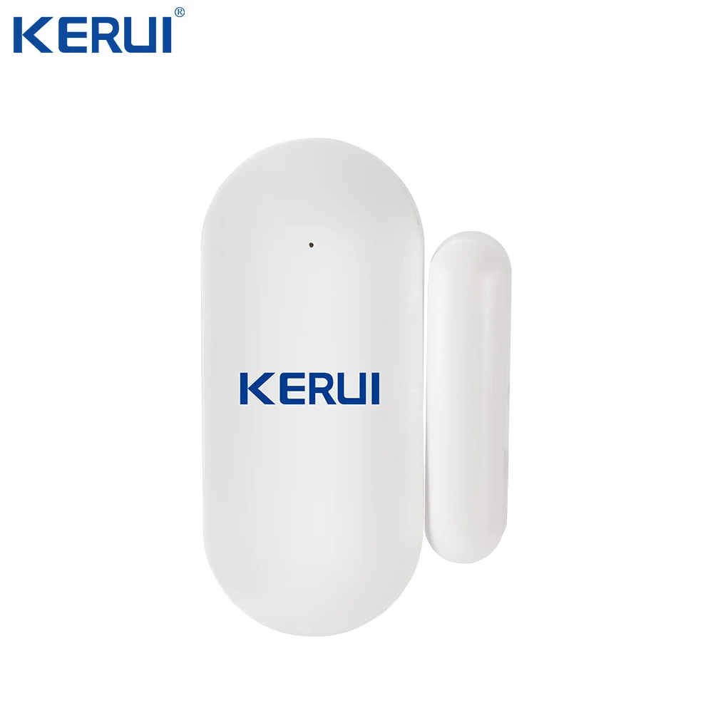 KERUI-minisensor inalámbrico para puerta y ventana, Detector de seguridad para el hogar, sistema de alarma WIFI GSM, antimanipulación