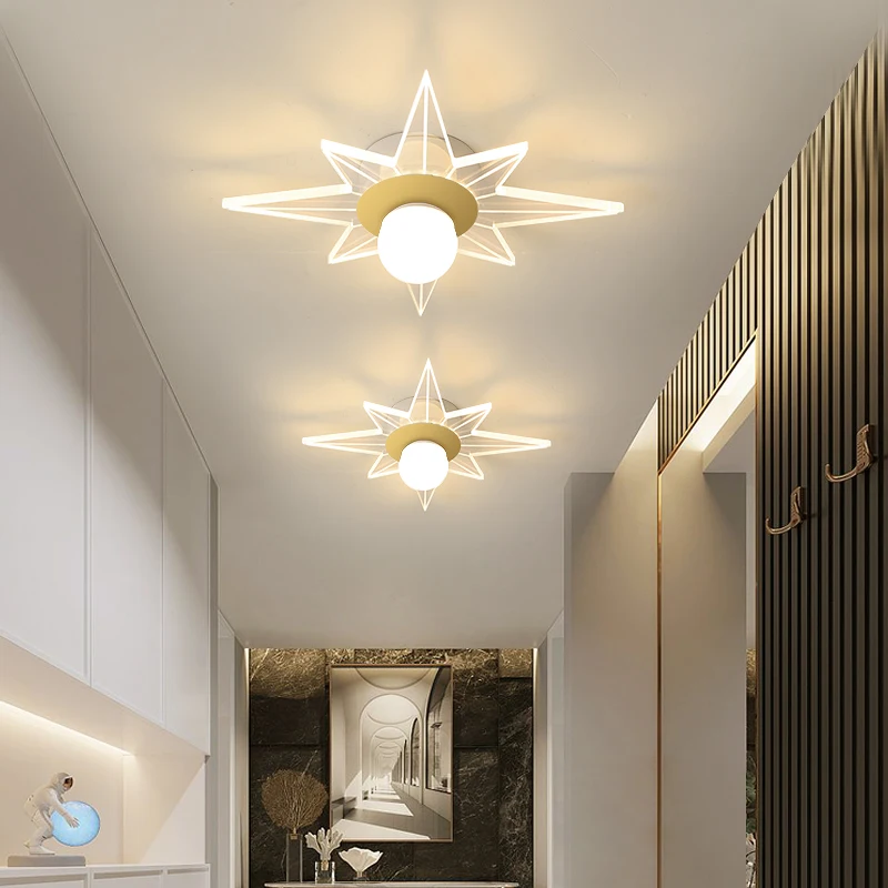 

LED ceiling lights balcony entrance cloakroom entry simple household bedroom small ceiling lamp corridor aisle lamps