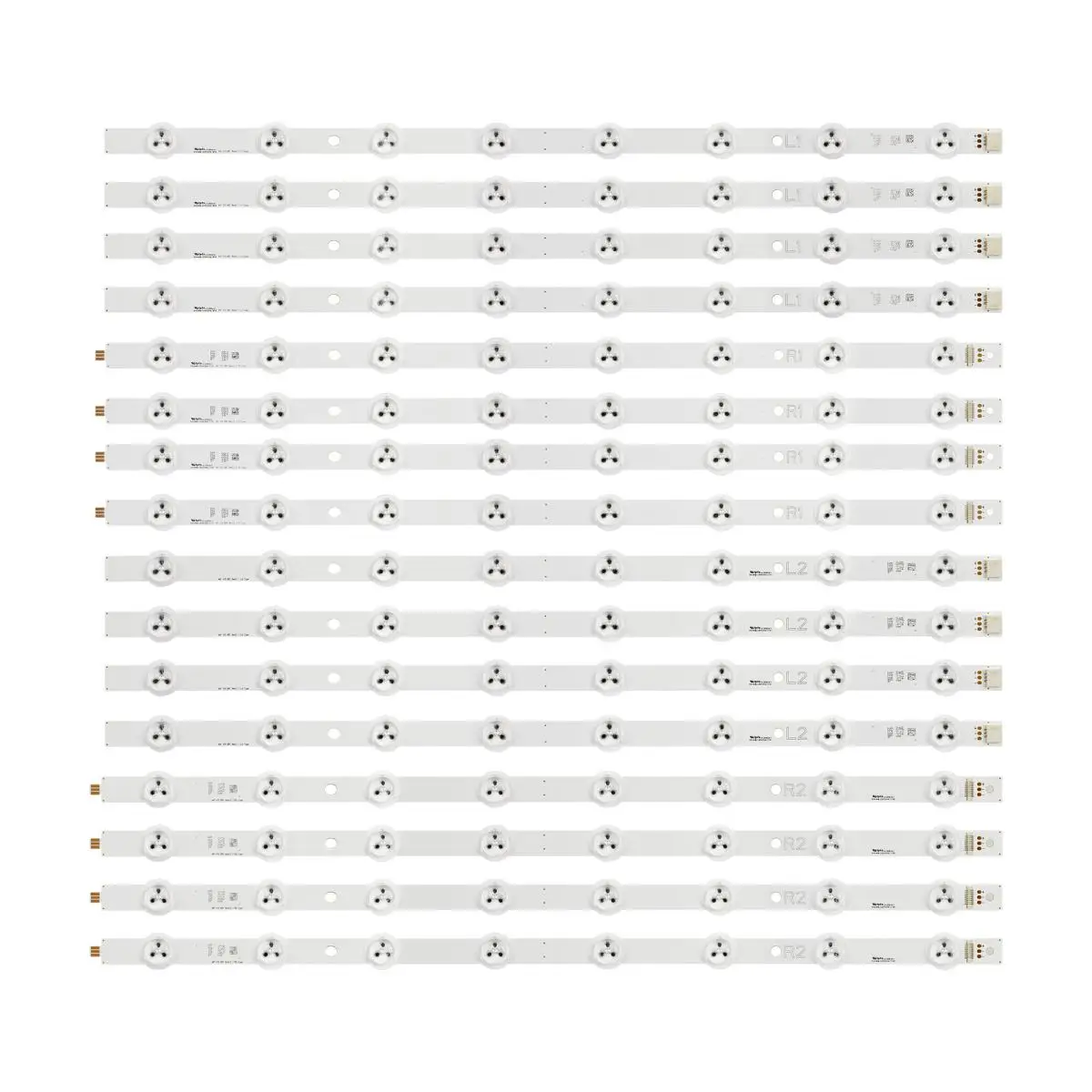 

LED backlight strip 16 lamp for LG 49" V15 DRT TV 6916L-2237A 6916L-2240A 6916L-2239A 6916L-2238A LD490DUN TH C1 DS-70021