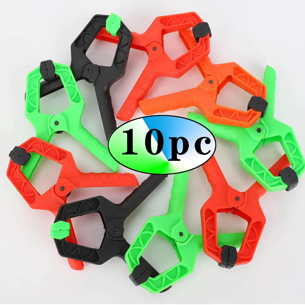 10/5pcs woodworking Spring Clamps DIY Woodworking Tools Plastic Nylon Clamps for Woodworking Spring Clip Photo Studio Background