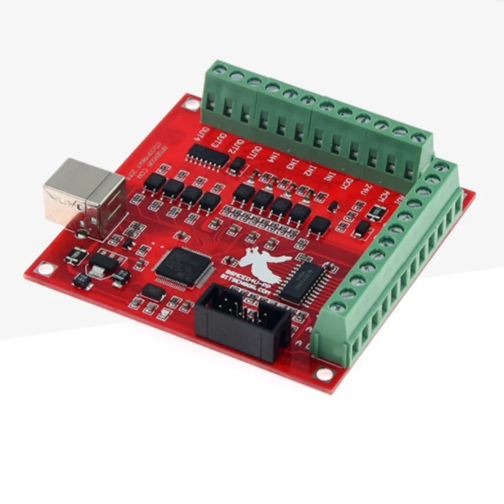 

Breakout board CNC USB MACH3 100Khz 4 axis interface driver motion controller driver board