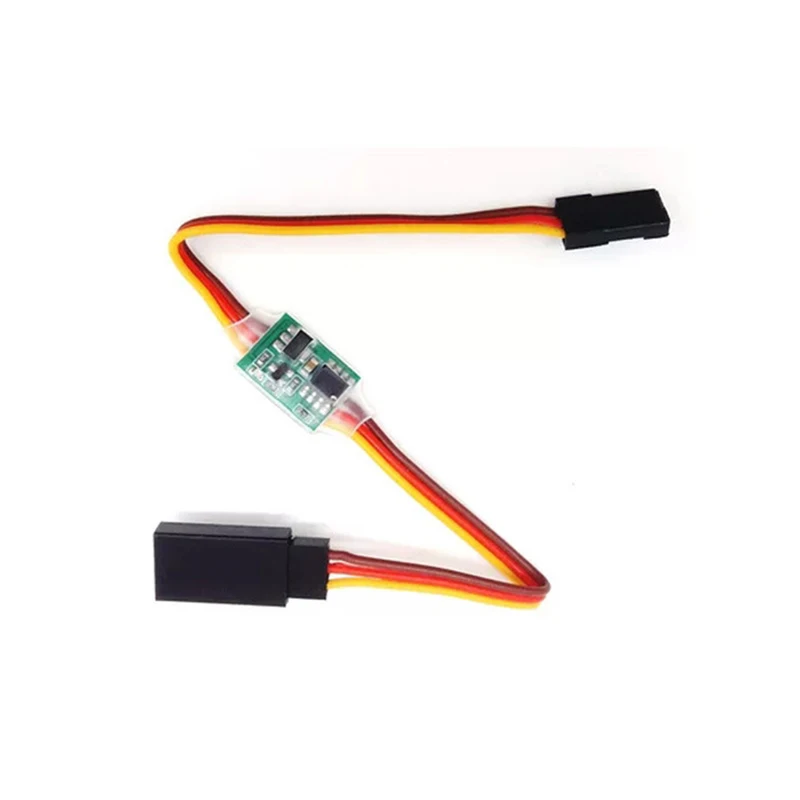 1Pcs Mini Servo Inverter Reverse Servo Signal Reverser Switch cable JR Futaba 5-6V 3.6-24VCompatible for Servo RC plane Car Boat