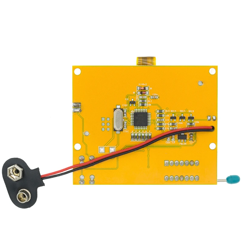 LCR-T4 12846 cyfrowy miernik Tester próbnik elektroniczny LCD ATMEGA328 dioda podświetlenia pojemność triody ESR MOS/PNP/NPN L/C/R B03