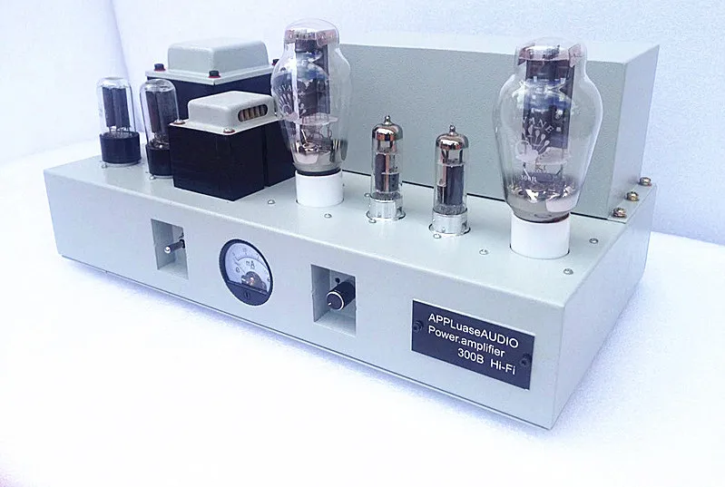 

Latest Single-end Class A 6F3 + 300B Amplifier, Frequency Response Range 15HZ-28KHZ, Distortion 1.5% (1kHz) DIY KITS